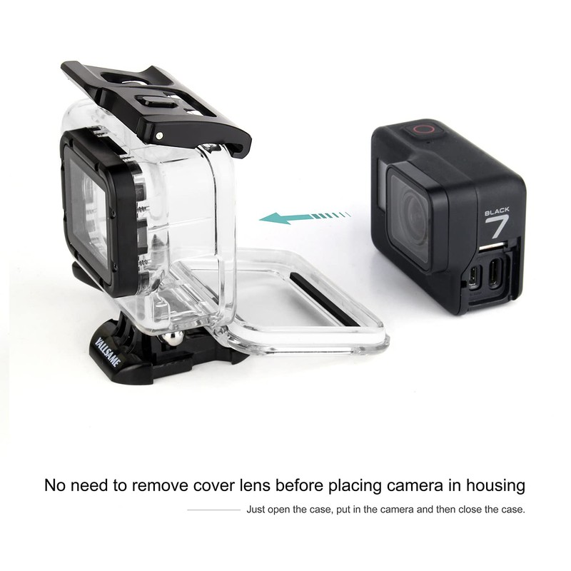 YALLSAME Protective Case for GoPro 7 6 5 Skeleton Housing