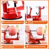 Apple Peeler Corer, Long lasting Chrome Cast Iron Apple Peeler
