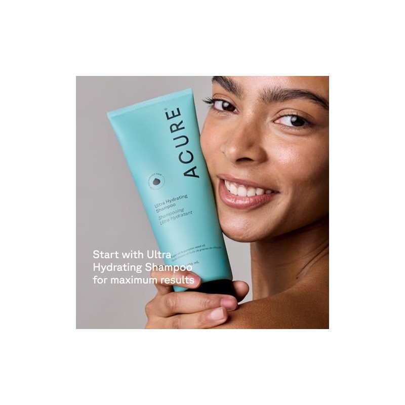 Acure | Acondicionador Ultra Hidratante | Aceite de Argán, Calabaza
