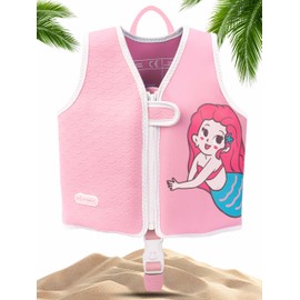 KIDVERSE Children's Life Jacket 2-6 Years - Comfort Swimming Aid with Waist Circumference up to 62 cm - Swimming Aid Children 2-6 Years - Children's Life Jacket for Learning to Swim - Life Jacket