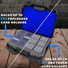 CASEMATIX Top Loader Card Storage Case for Trading Cards for