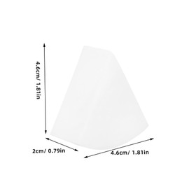 TOVINANNA Face Makeup Triangle Puff 12pcs Loose Powder for Loose Powder Application