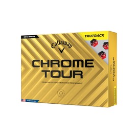 Callaway Golf Chrome Tour Golf Balls (True Track, Yellow)