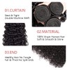 Water Wave Bundles Natural Black Human Hair Bundles Grade 8A