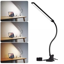 Universal LED Desk Lamp Eye-Caring Reading Desk Light Adjustable Swing Arm Lamp