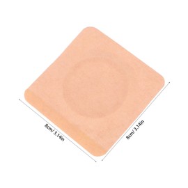 Gatuida 50pcs Breathable Nonwoven Navel Stickers Blank Plaster for Newborn Belly Button Care Gentle Skin Friendly Circle Patches for Protection and Comfort