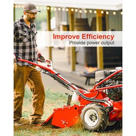 22773 26 Inch Drive Belt Fit for CountyLine CRT 20969 31315 Tiller and Fit for Earthquake Tiller Model 29409, 4LXA Power Rated