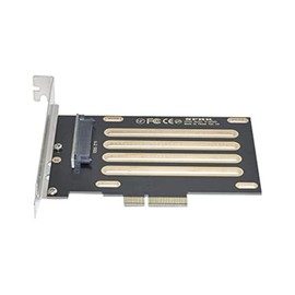 NFHK PCI-E 3.0 x4 Lane to U.2 U2 Kit SFF-8639 Host Adapter for Intel Motherboard & 750 NVMe PCIe SSD Black