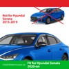 Goodyear Shatterproof in-Channel Window Deflectors for Hyundai Sonata 2020-2025, Rain