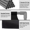 4 Panels Safety Barricade,7.8FT Removable Foldable Security Gates Barrier with