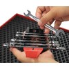 TONE BND61 Wrench Holder, Red, 6 Pcs