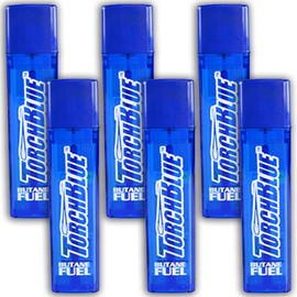 Torch Blue 18 ml Butane Fuel Refill for Torch Lighters (6-Pack)