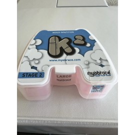 Myobrace trainer stage 2 K2 Orthodontic Genuine Kid Size Large Pink