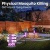 Lámpara solar para insectos al aire última intervensión para mosquitos,