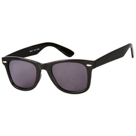 Readers.com the Dallas Retro Square Sun Readers 2.75 Black