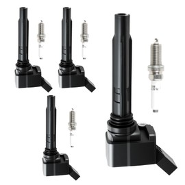 VeloxDrive UF765+95125 Ignition Coils Set of 4 Fit for 2015-2020 A3 A4 A5 Passat 1.8L 2.0L l4