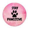 Paw Print Pop Up Cellphone Socket Holders,Pink Watercolor