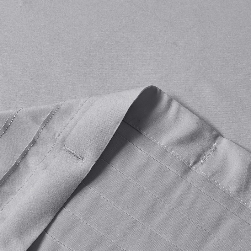 Comfort Spaces Windsor Bathroom Shower Pieced Ruffle Pattern Modern Elegant