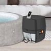 Hot Tub Spa Heater Pump Cover,Waterproof 600D Oxford Fabric Aluminum