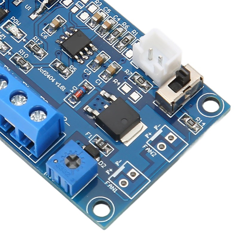 Vikye 12V 24V Adjustable PWM Fan Speed Controller, 19.7 Inch