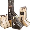 Portable Tall Boots Storage Bags|2 Packs Dust-proof Tall Boot Carry
