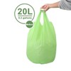 White Magic Bio-Degradable Garbage Bag 15 Pieces Pack, Medium