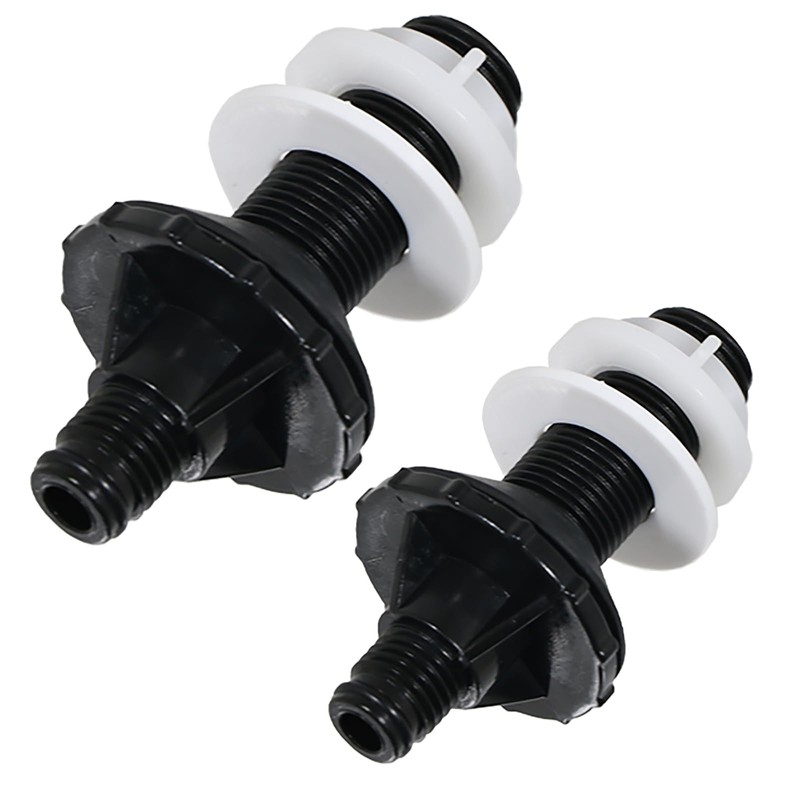 SPARES2GO Toilet Cistern Fill Valve Universal Dual Height Adjustable 4-in-1