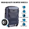 KENPOJO Pack of 4 Suitcase Castors, 50 mm Luggage Replacement