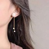 Pearl Flower Earrings for Women Dainty Flower Stud Earrings for