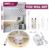 EMITEVER LED Strip Light, Cool White 5000K 16.4ft,24V DC COB
