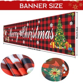 Christmas Banner Decoration, Merry Christmas Banner, Christmas Banner Outdoor, Garden Banner, Door Banner, Christmas Decoration Pull Flag, Christmas Banner Balcony, Christmas Decoration Garden Banner