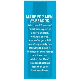 Just For Men The Best Beard Oil Ever, Supports Growth, Made with Vitamin E, Eucalyptus, Rosemary, and Jojoba Oil, Smoothes and Softens without clogging pores, Light & Nongreasy, 1 Fl Oz