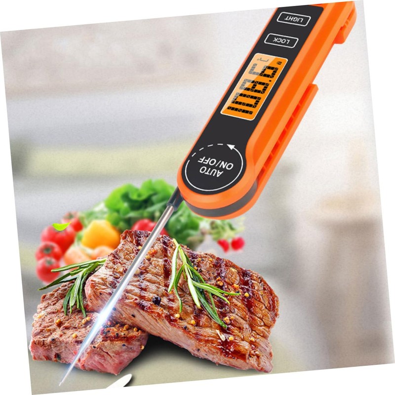 MAGICLULU Meat Thermometer with Probe Instant Read Food Thermometer for
