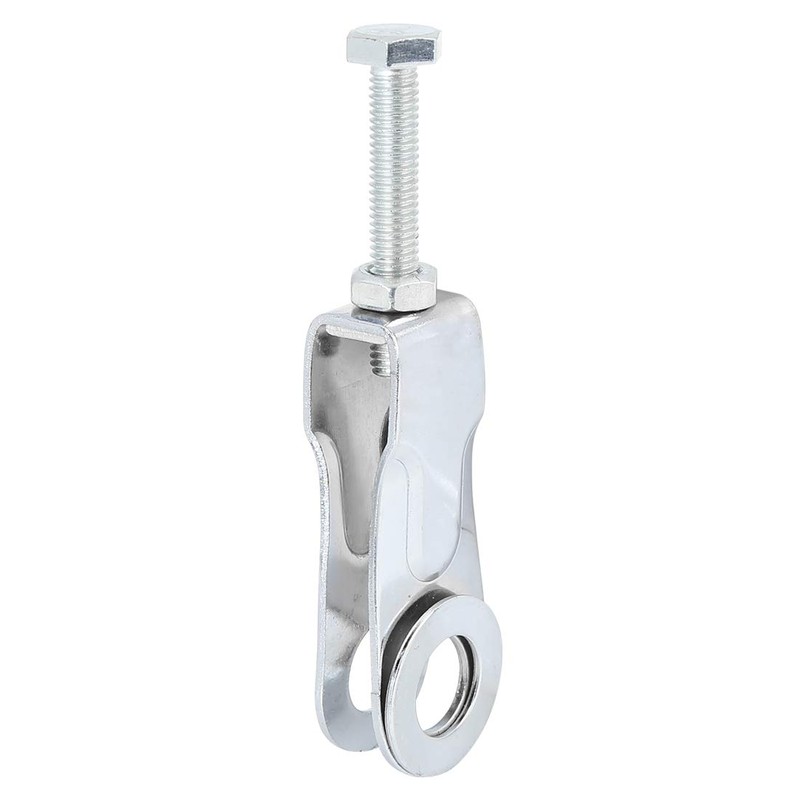 F FIERCE CYCLE Pair 16mm ChromeMotorcycle Chain Axle Adjuster Tensioner