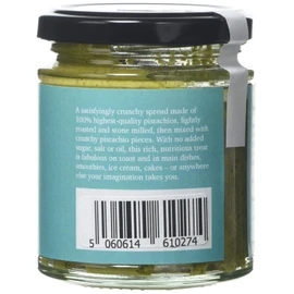 Nutural World - Crunchy Pistachio butter (170g) / 100% pure single ingredient - Great Taste Award winner