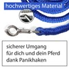 Lead rope with panic hook for horse in various stylish