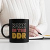 BORN in the DDR Retro Tasse Ostdeutsche Identität Nostalgie-KaffeeTasse mit