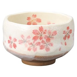 Mino Ware Japanese Matcha Bowl Chawan Heian Sakura Diameter 9.4 cm Made in Japan