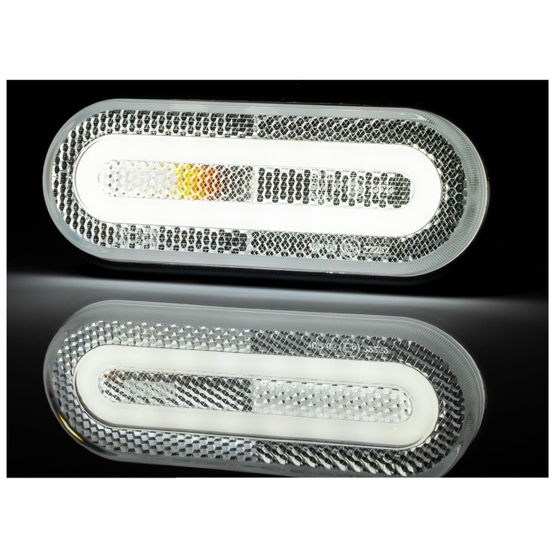 Web Truck 2 x LED Side Marker Light Outline Light