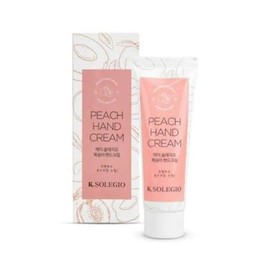 K Solegio Peach Hand Cream 80ml / 케이솔레지오 복숭아 핸드크림 80ml