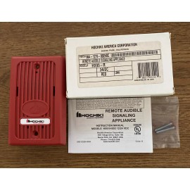 HOCHIKI HX93-R FIRE ALARM MINI HORN,WALL,24 VDC,TEMPORAL/C
