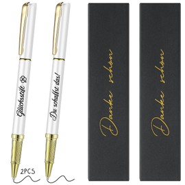 Tenare Thank You Gifts Inspirational Ballpoint Pen with Gift Boxes Motivation Pens with Saying Thank You Gift for Teacher Colleague Employee Nurse Doctor (White)