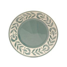 New Beach Cafe Series Flower Spelling Reverses 7.0 Plate, 1 Piece