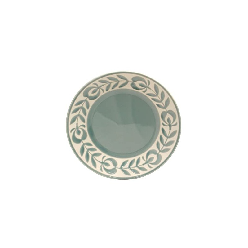 New Beach Cafe Series Flower Spelling Reverses 7.0 Plate, 1