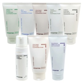 Innisfree Green Tea Volcanic Cluster Olive Blueberry Visa Trouble Cleansing Foam Selection / 이니스프리 그린티화산송이올리브블루베리비자트러블 클렌징 폼선택