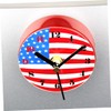 COLLBATH Magnetic Suction Clock American Flag Home Decor Fridge Magnets