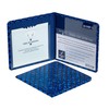 Disabled Blue Badge Holder Parking Permit Wallet in Holographic Scales,