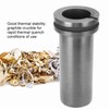 2kg Graphite Crucible Metal Melting Gold Silver Scrap Furnace Casting