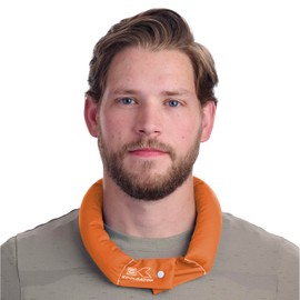 KOOLGATOR KOOLGATOR Evaporative Cooling Neck Wrap C Reusable Neck Cooler with Long Lasting Relief During Hot Weather Activities, Sports, & Outdoor Work, Orange, 5 Pack