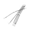 QWORK Hose, 1/8" x 20" 200 PSI Safety Whip Check